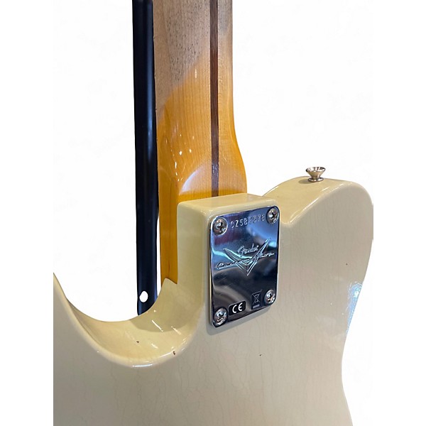 Used Fender custom shop closet classic 51 b5 55 tele journey man 55 desert tan Solid Body Electric Guitar