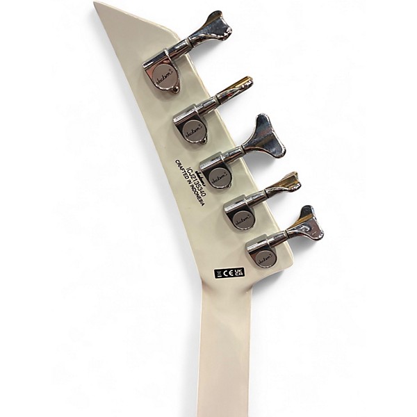 Used Jackson X Series Concert Bass Snow White Electric Bass Guitar
