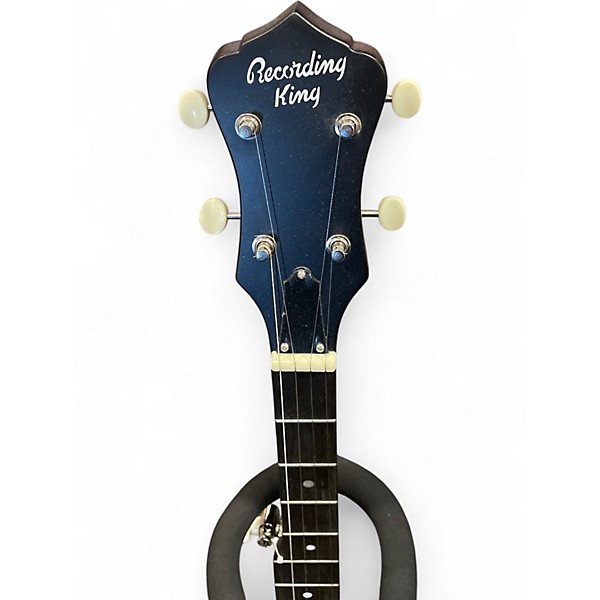Used Recording King RKOH-06 Natural Banjo