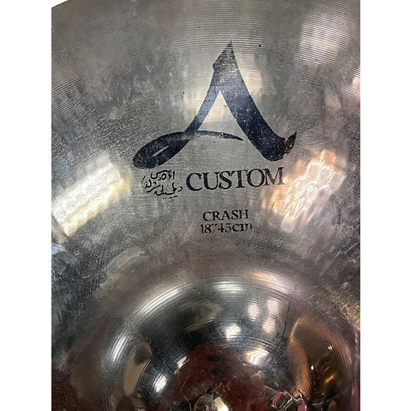 Used Zildjian 18in A Custom China Cymbal
