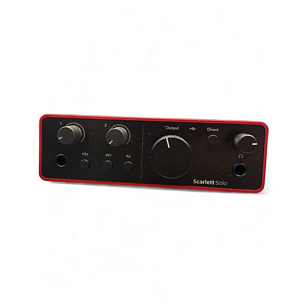 Used Focusrite Scarlett Solo Audio Interface