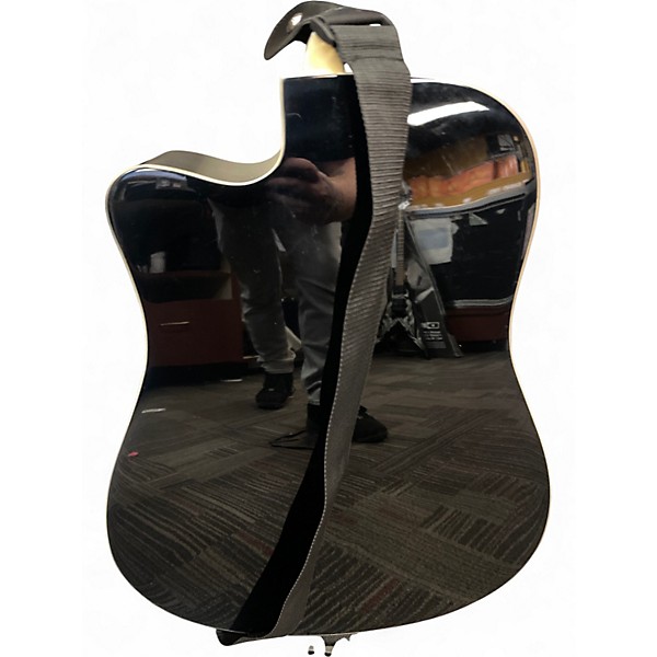 Used Washburn WA90CE Grayburst Acoustic Electric Guitar