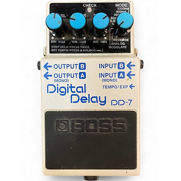 Used BOSS DD7 Digital Delay Effect Pedal