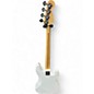 Used Fender PLAYER P BASS LH PF PWT Polar White Electric Bass Guitar