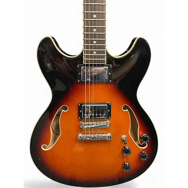 Used Ibanez AS73 Artcore 2 Color Sunburst Hollow Body Electric Guitar