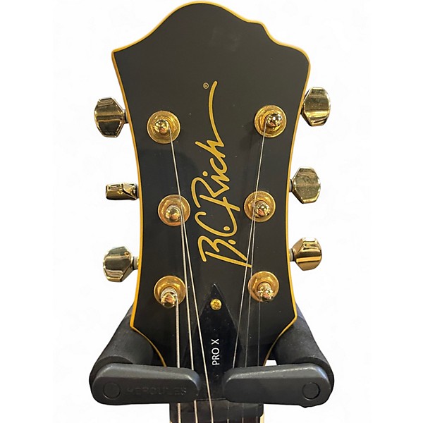 Used B.C. Rich Pro X Mockingbird Hardtail Black Solid Body Electric Guitar