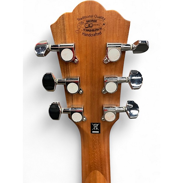 Used Washburn WD10S Natural Acoustic Guitar