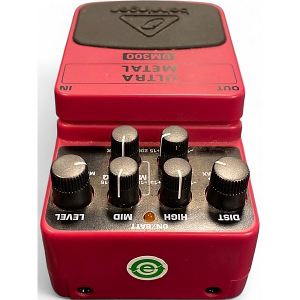 Used Behringer UM300 Ultra Metal Distortion Effect Pedal