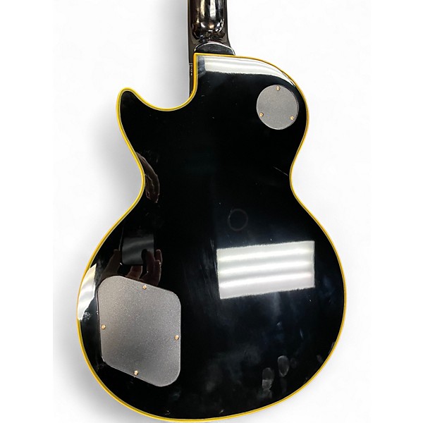 Used Epiphone Joe Bonamassa Les Paul Custom Black and Gold Solid Body Electric Guitar