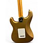Used Fender Lincoln Brewster Stratocaster Aztec Gold Solid Body Electric Guitar