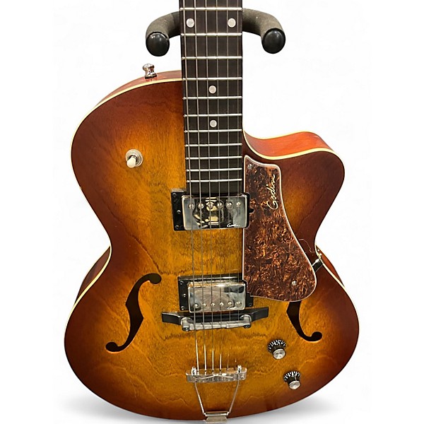 Used Godin 5TH AVENUE CW KINGPIN II COGNAC BURST Hollow Body Electric Guitar