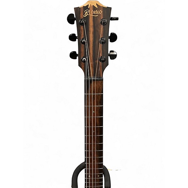 Used Bromo BAT2CE Natural Acoustic Electric Guitar