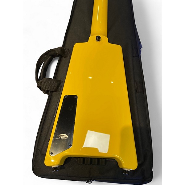 Used Steinberger Spirit XT-2 Standard Yellow Electric Bass Guitar