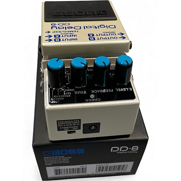 Used BOSS DD8 Digital Delay Effect Pedal