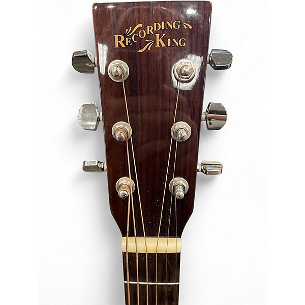 Used Recording King RD-06 Natural Acoustic Guitar