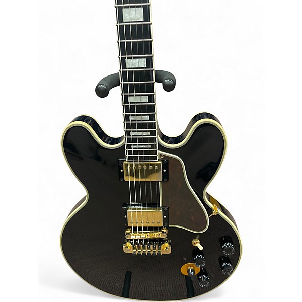 Used Epiphone BB King Lucille Ebony Hollow Body Electric Guitar