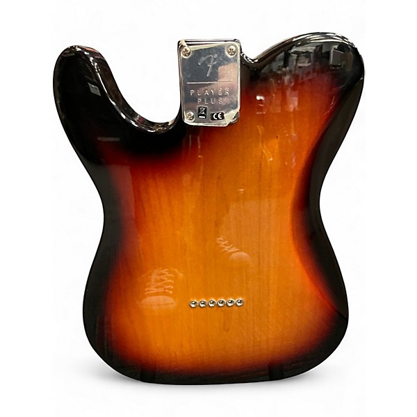 Used Fender Player Plus Telecaster 2 Color Sunburst Solid Body Electric Guitar