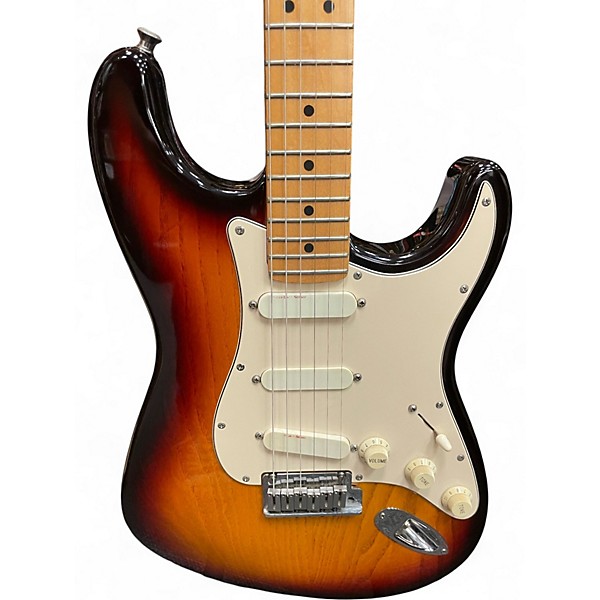 Vintage 1990 Fender STRATOCASTER PLUS Tobacco Burst Solid Body Electric Guitar