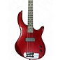 Used Dean Edge 09 4 String Red Electric Bass Guitar