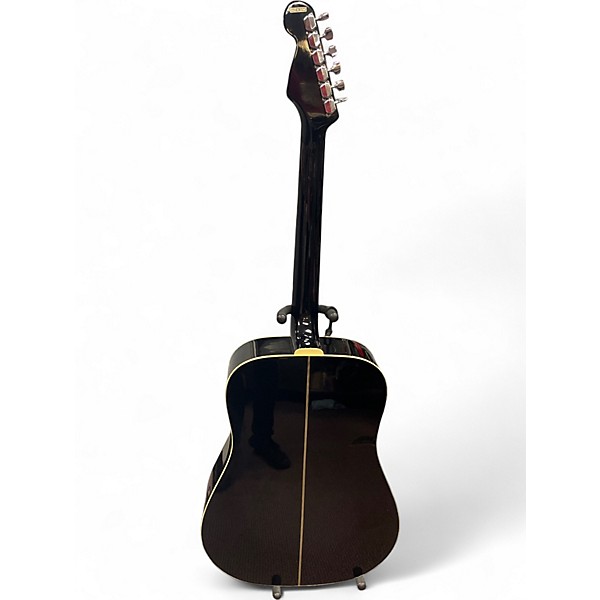 Used Fender catalina Black Acoustic Guitar