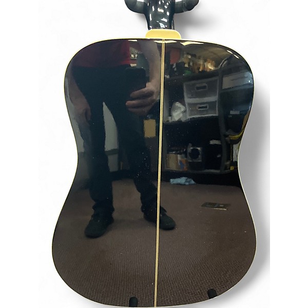 Used Fender catalina Black Acoustic Guitar