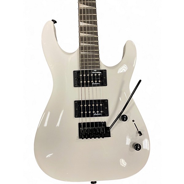 Used Jackson JS22 Dinky Snow White Solid Body Electric Guitar