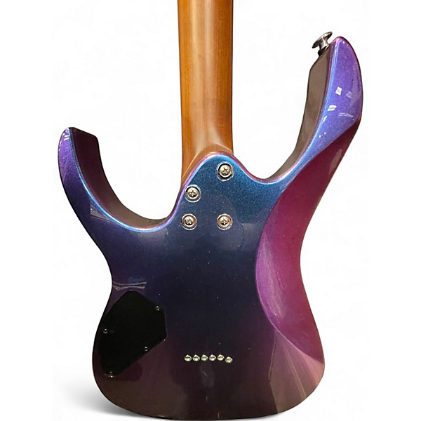 Used Ibanez GIO GRG121SP BLUE METAL CHAMELEON Solid Body Electric Guitar