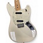 Used 2016 Fender Mustang Olympic White Solid Body Electric Guitar