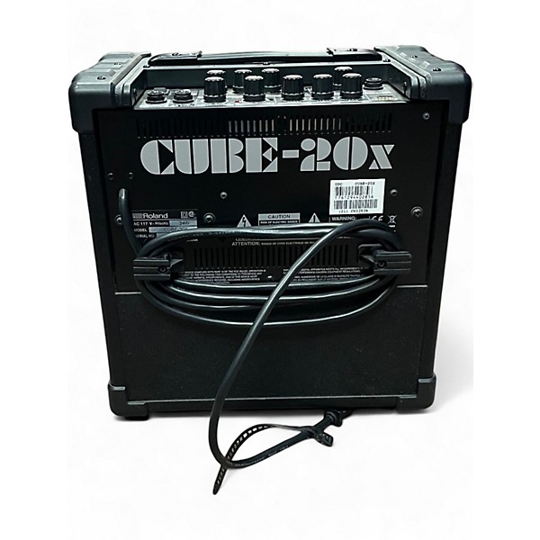 Used Roland Cube 20X 1X8 20W Guitar Combo Amp