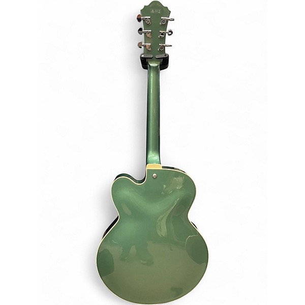 Used Ibanez AF75  Green Hollow Body Electric Guitar