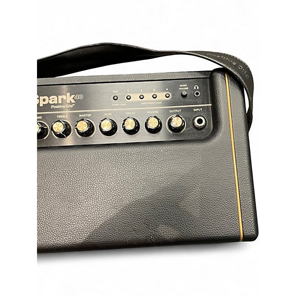 Used Positive Grid spark 40 Guitar Combo Amp