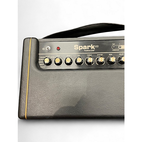 Used Positive Grid spark 40 Guitar Combo Amp