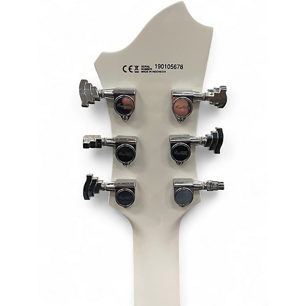 Used Hagstrom Fantomen White Solid Body Electric Guitar