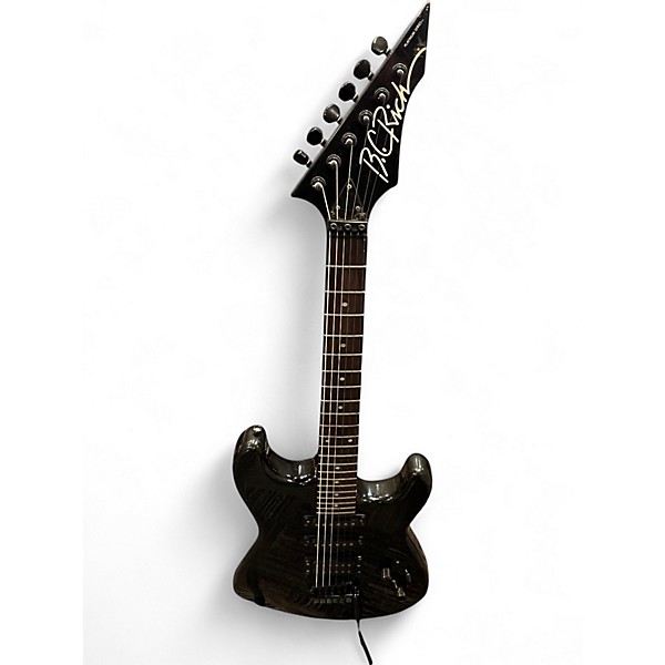 Used B.C. Rich STIII Black Solid Body Electric Guitar