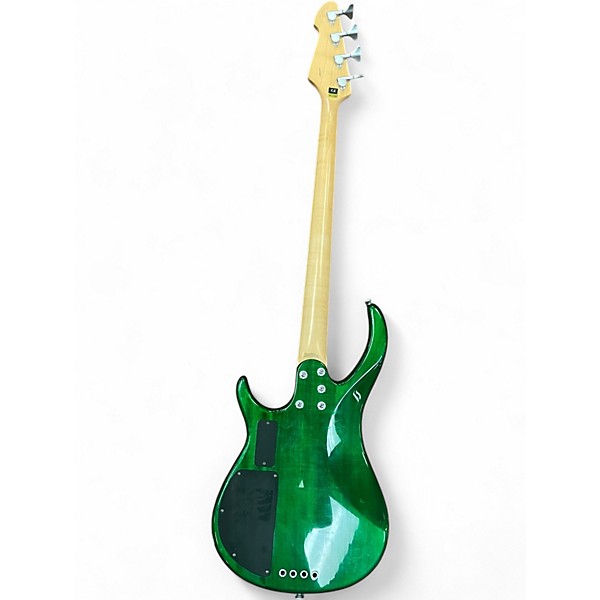 Used Peavey Fury IV Green Electric Bass Guitar