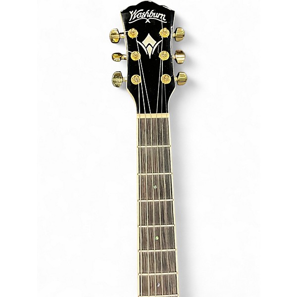 Used Washburn EA55G-A-U 2 Color Sunburst Acoustic Electric Guitar