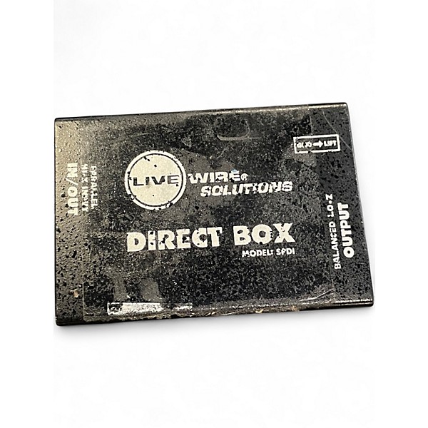 Used Livewire SPDI DIRECT BOX Direct Box