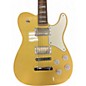 Used Squier telecaster deluxe troublemaker Gold Solid Body Electric Guitar