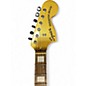 Used Squier telecaster deluxe troublemaker Gold Solid Body Electric Guitar