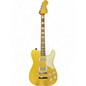 Used Squier telecaster deluxe troublemaker Gold Solid Body Electric Guitar
