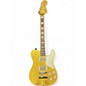 Used Squier telecaster deluxe troublemaker Gold Solid Body Electric Guitar