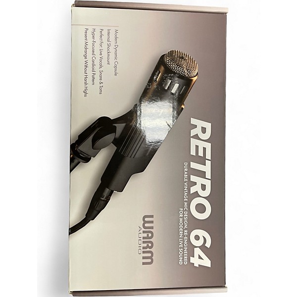 Used Warm Audio retro 64 Dynamic Microphone