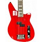 Used Reverend SENTINEL transparent cherry Electric Bass Guitar