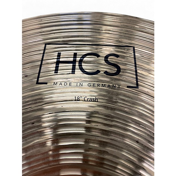 Used MEINL 18in HCS Crash Cymbal