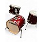Used Yamaha 3 Piece Stage Custom BIRCH JAZZ CRANBERRY RED Drum Kit thumbnail