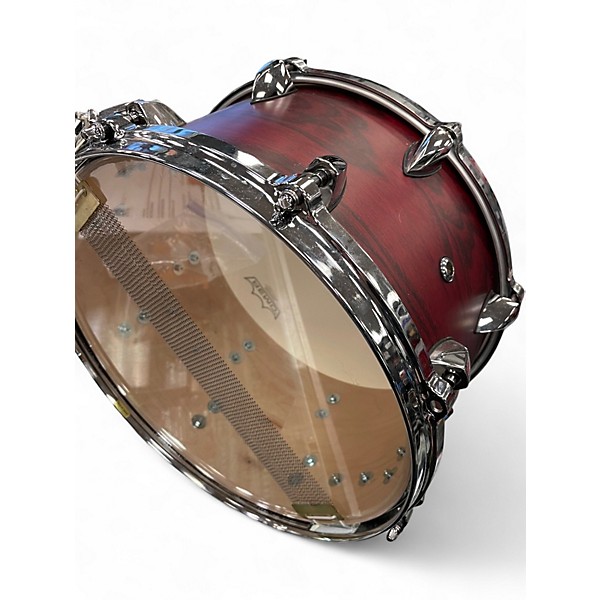 Used Orange County Drum & Percussion 13X7 Miscellaneous Snare RED STAIN Drum