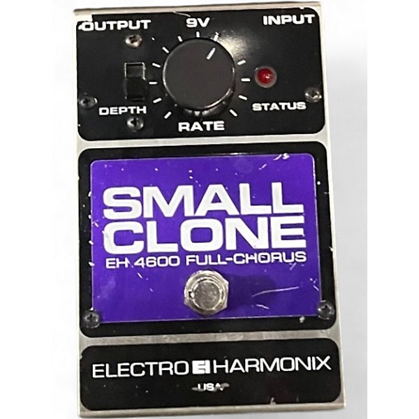 Used Electro-Harmonix Small Clone Analog Chorus Effect Pedal