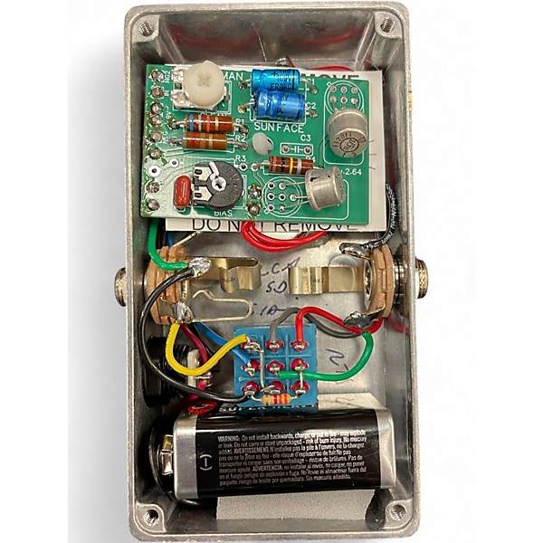 Used Analogman SUN FACE FUZZ Effect Pedal
