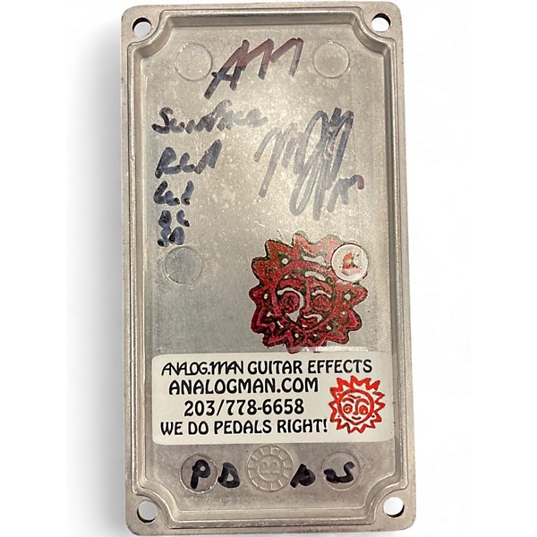 Used Analogman SUN FACE FUZZ Effect Pedal