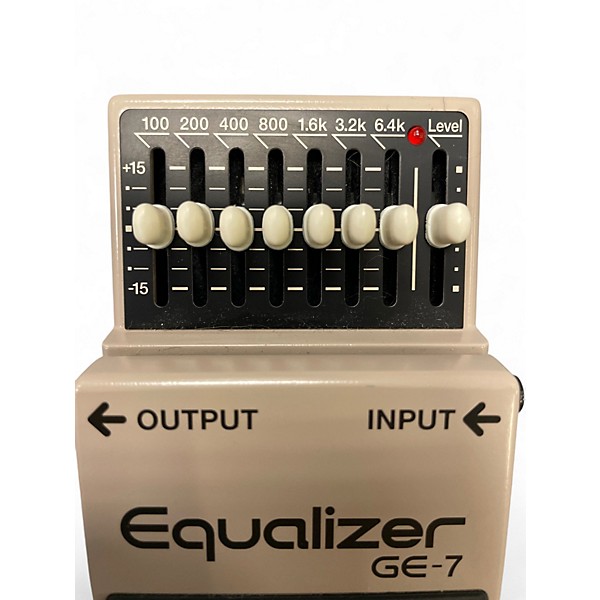 Used BOSS GE7 Equalizer Pedal